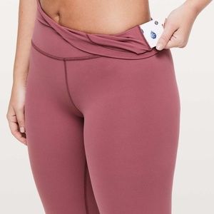 Lululemon Align Crop Misty Merlot